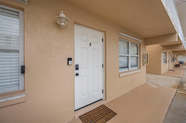 view of property entrance