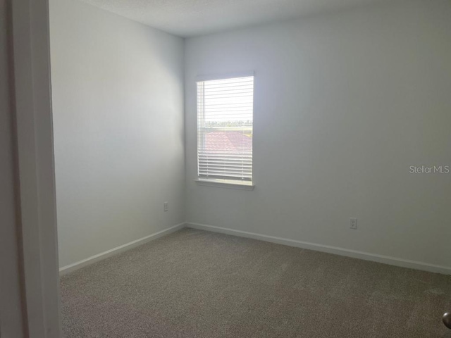 spare room with carpet flooring