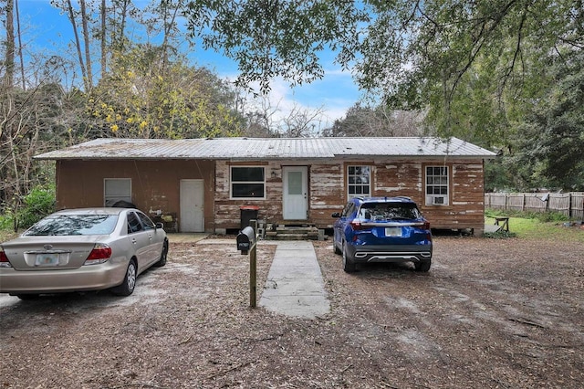 view of ranch-style house