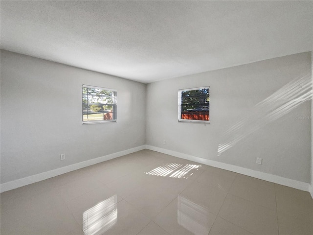 view of tiled empty room