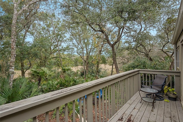 view of deck