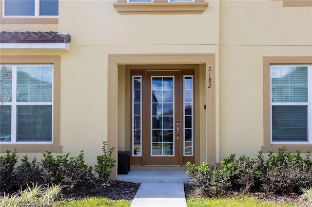 view of property entrance