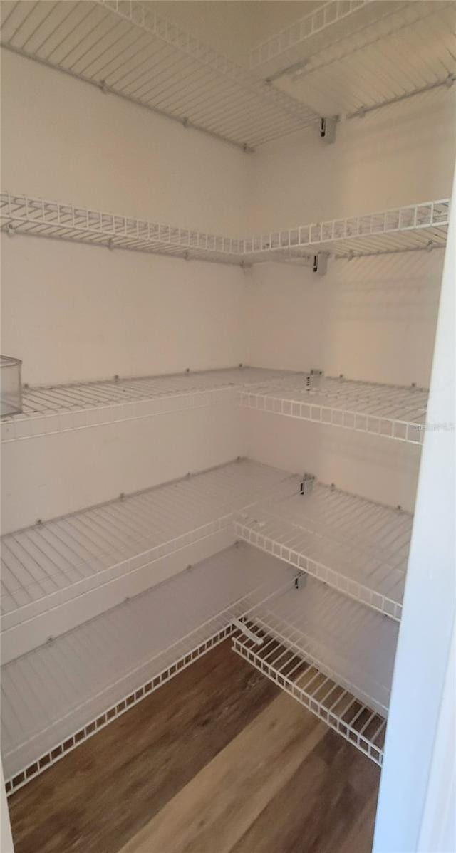 view of pantry