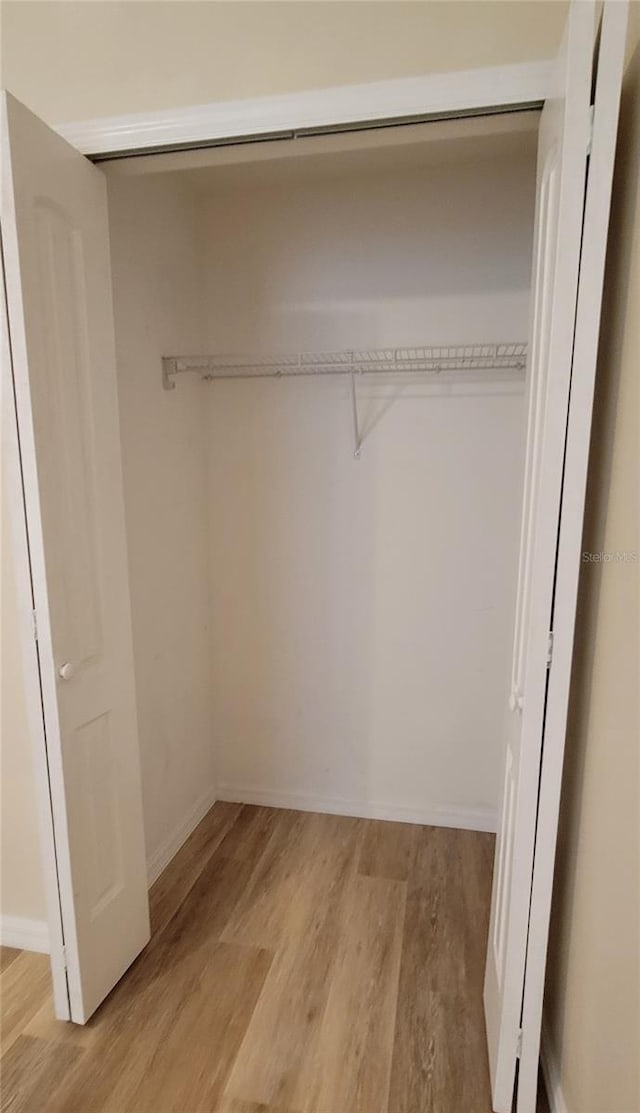 view of closet