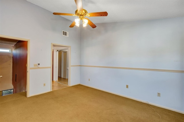 3002 Clubview Dr, Orlando, FL 32822 - carpeted empty room featuring a ceiling fan and baseboards