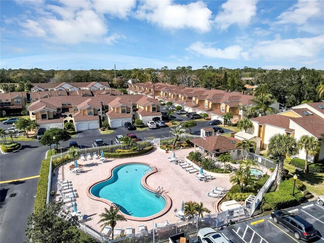 3002 Clubview Dr, Orlando, FL 32822 - aerial perspective of suburban area with a pool area