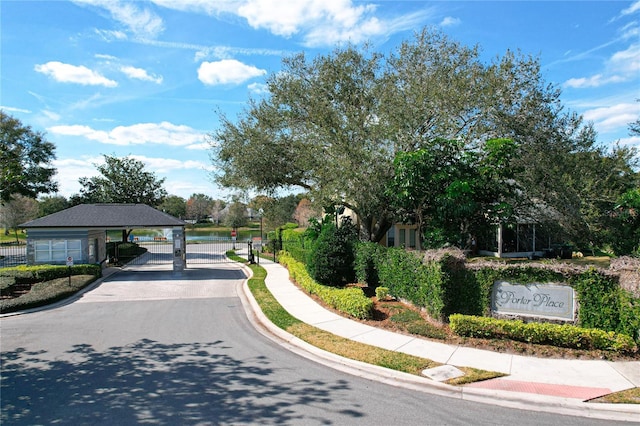 view of street