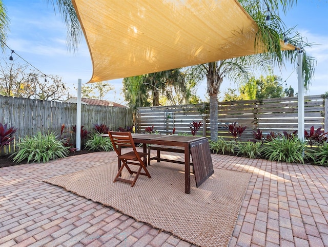 view of patio