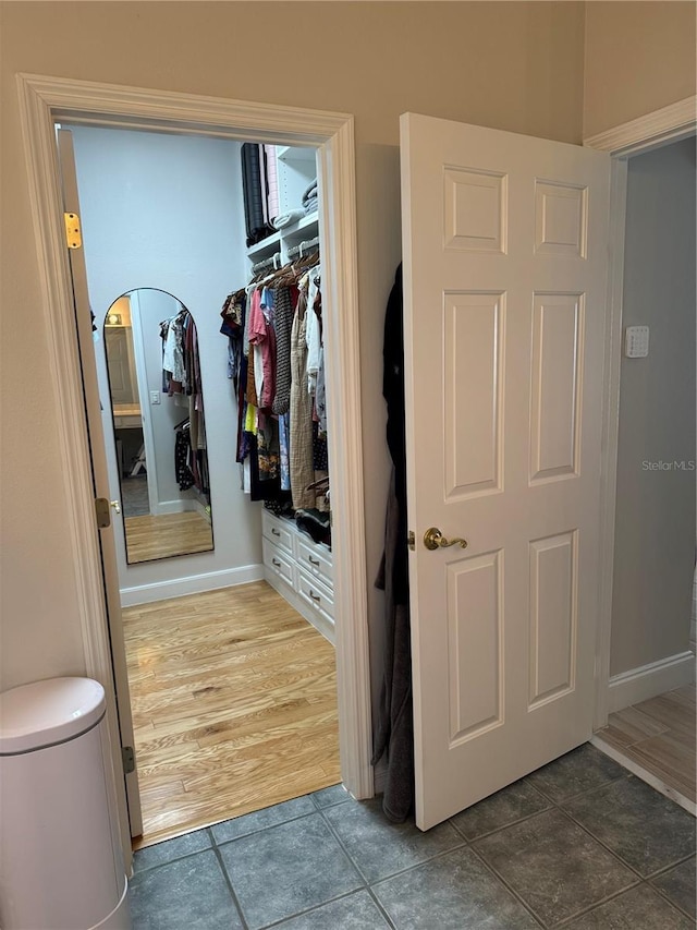 bathroom featuring tile patterned floors