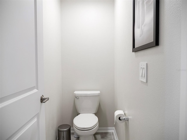 bathroom with toilet