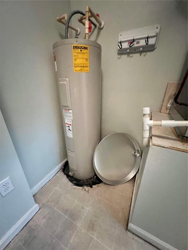 utilities with electric water heater