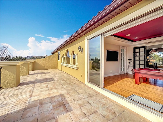 view of patio / terrace