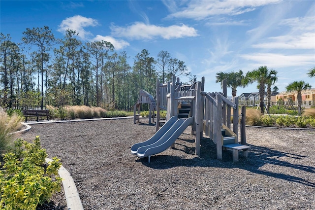 view of communal playground