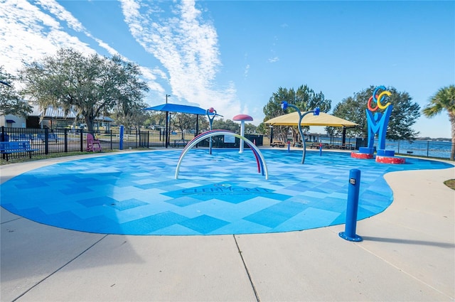 view of pool