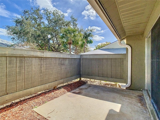 view of patio / terrace