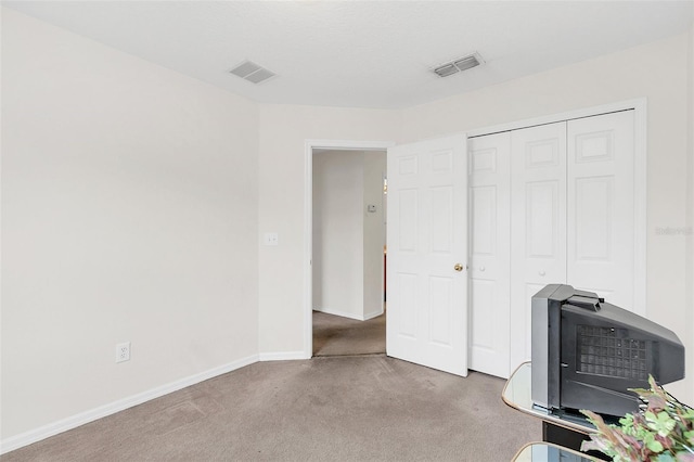 office area featuring carpet