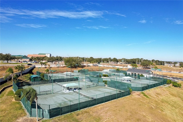 view of sport court