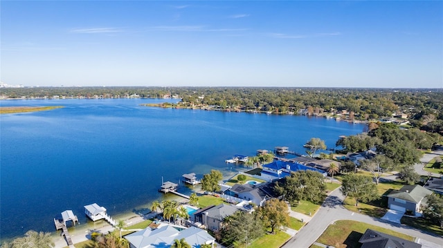 5006 Monet Ave, Belle Isle, FL 32812 - bird's eye view with a water view