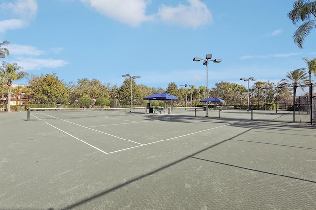 view of sport court