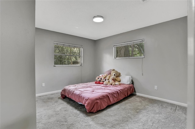 bedroom featuring carpet floors