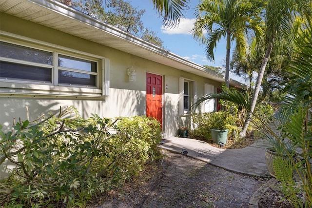 view of entrance to property