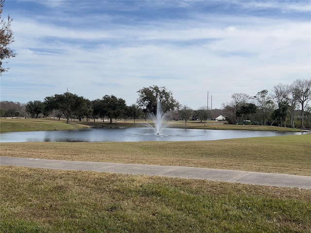 property view of water