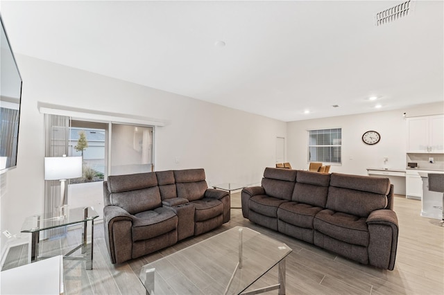 view of living room