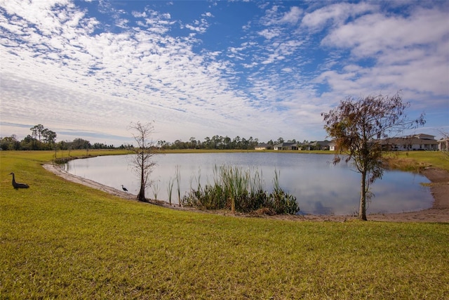 property view of water