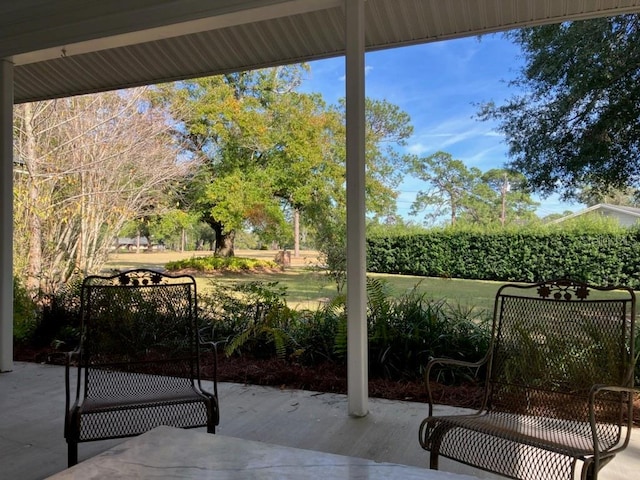 view of patio