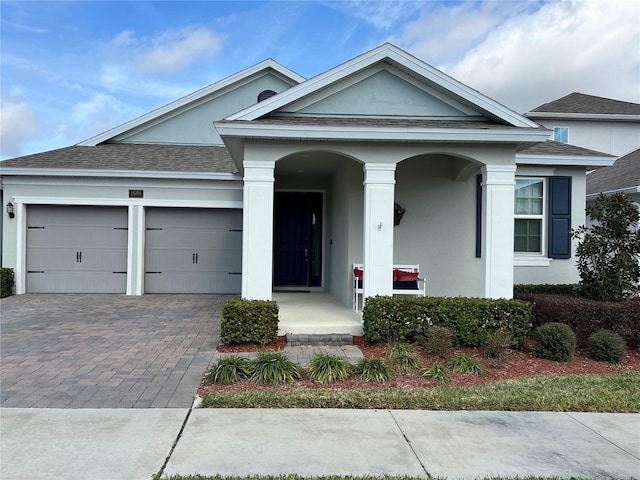 16368 Orange Seed Ln, Winter Garden, FL 34787 - view of front of house featuring a garage