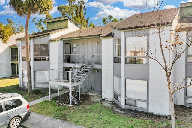 view of rear view of property