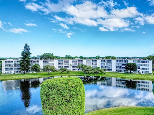 view of water feature