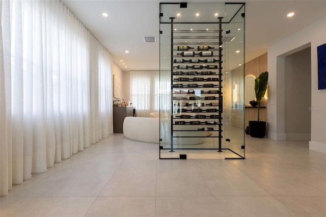 526 First Cape Coral Dr, Winter Garden, FL 34787 - wine area featuring light tile patterned flooring