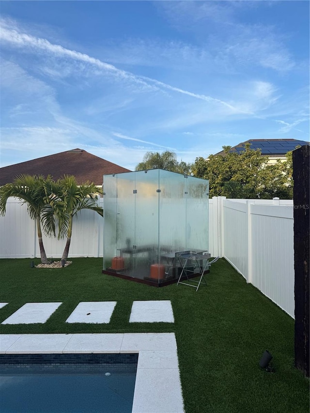 526 First Cape Coral Dr, Winter Garden, FL 34787 - view of yard with an outbuilding
