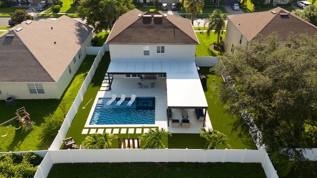 526 First Cape Coral Dr, Winter Garden, FL 34787 - bird's eye view
