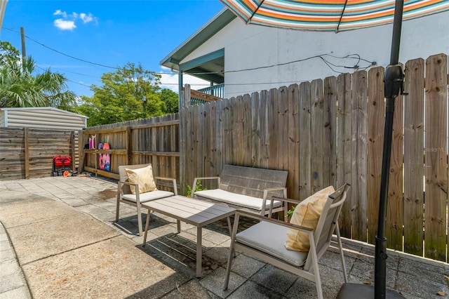 view of patio / terrace