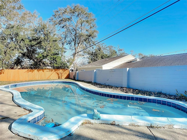 view of pool