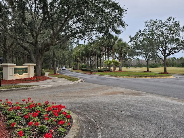 view of road