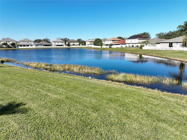 property view of water