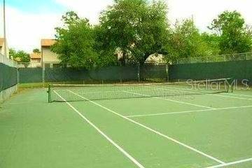 view of tennis court