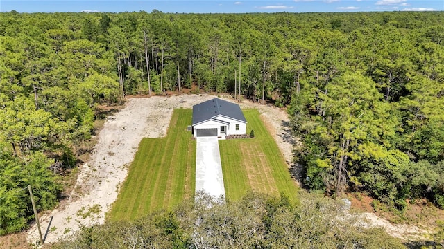 9095 SW 125th Ter, Dunnellon, FL 34432 - view of subject property with a heavily wooded area