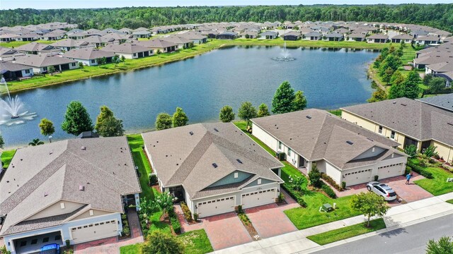 17597 Summersweet Way, Clermont, FL 34714 - aerial perspective of suburban area with a large body of water