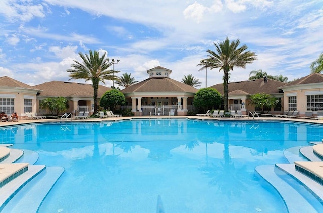 view of swimming pool