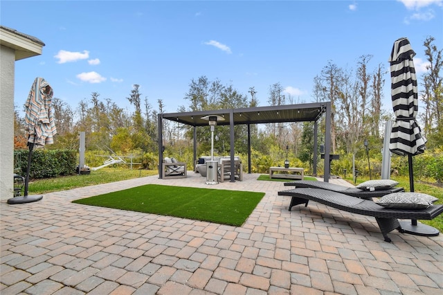 view of patio