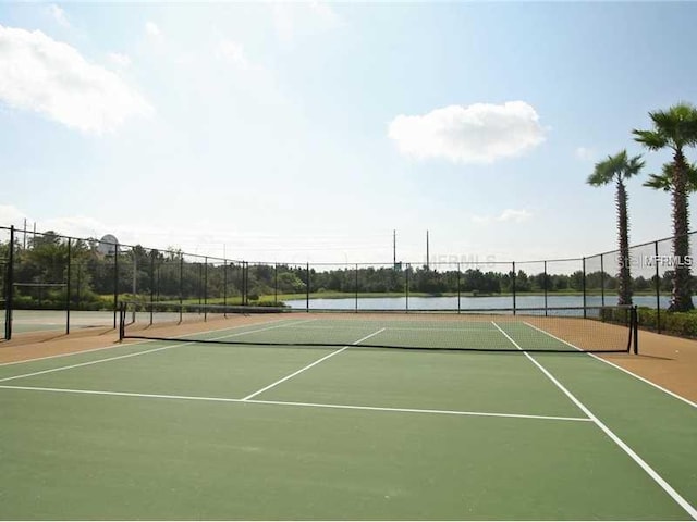 view of sport court