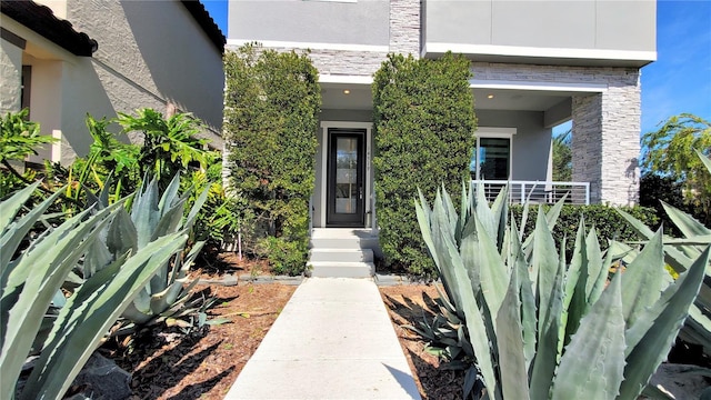 view of property entrance