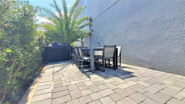 view of patio / terrace with grilling area