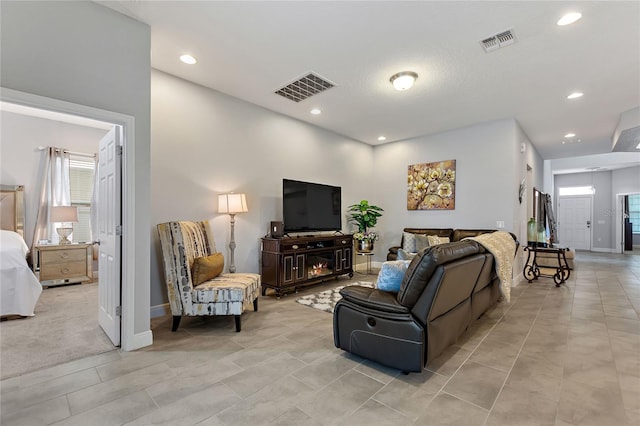 view of living room