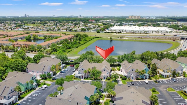 3013 Bonfire Beach Dr Unit 101, Kissimmee, FL 34746 - aerial view of residential area featuring a large body of water