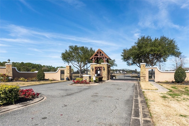 view of road